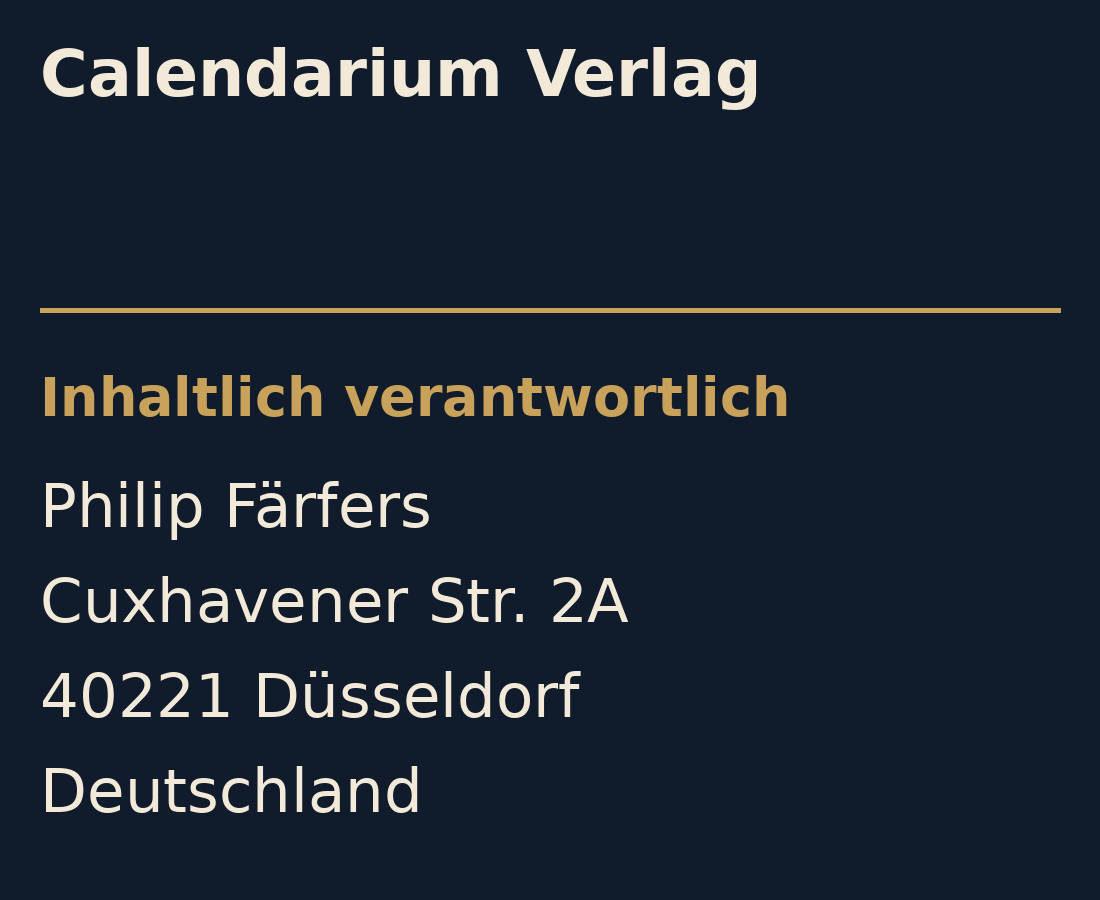 Impressumsangaben als Bild